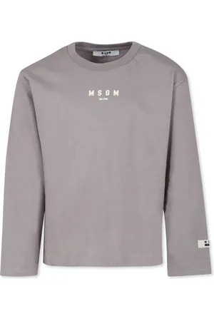 Msgm Playera con logo estampado