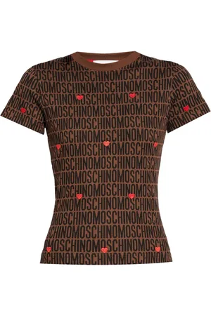 Moschino Playera con logo estampado