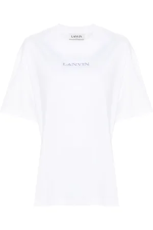 Lanvin Playera con logo bordado