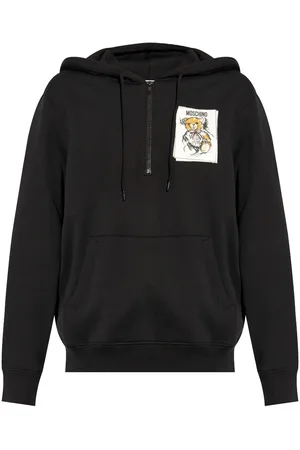 Moschino Hoodie con parche del logo