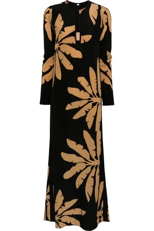 JOHANNA ORTIZ Vestido de seda Southwestern