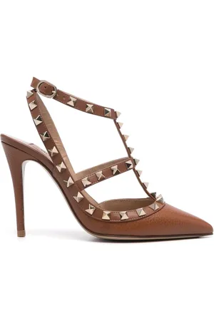 VALENTINO GARAVANI Zapatillas Rockstud con tacón de 100mm