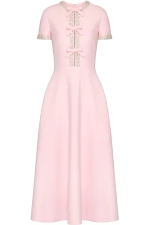 VALENTINO GARAVANI Vestido con detalles de cristal