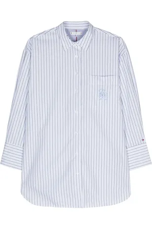 Tommy Hilfiger Camisa con rayas estampadas