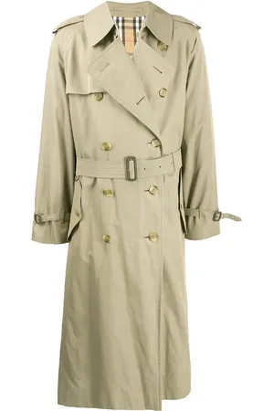 Burberry Gabardina larga 1990