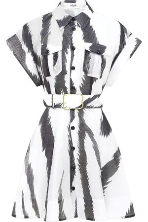 LEO LIN Vestido camisero corto Billie