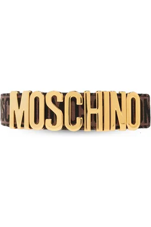 Moschino Cinturón con hebilla del logo