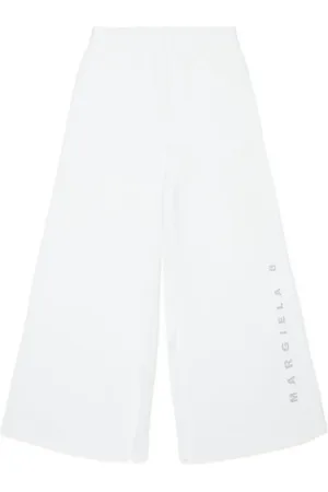 Maison Margiela Pantalones con logo estampado