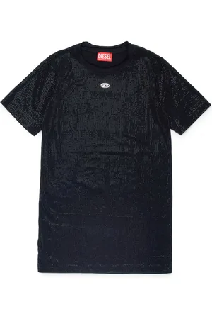Diesel Vestido con placa del logo