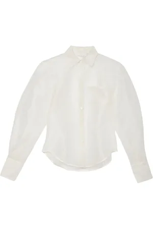 FLEUR DU MAL Camisa de organza de seda