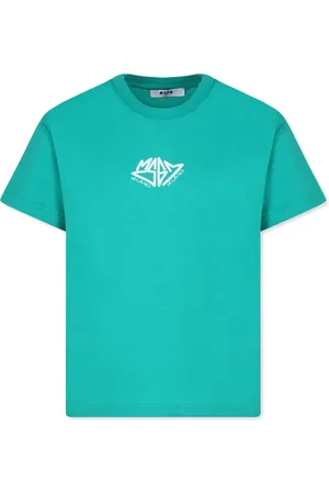 Msgm Playera con logo estampado