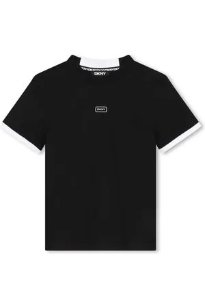 DKNY Playera con parche del logo