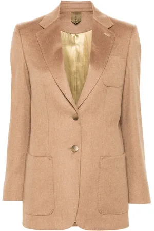 Max Mara Blazer con solapas de muesca