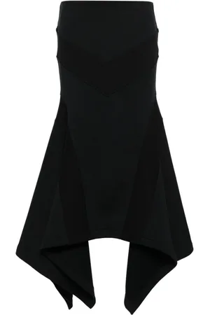 The Attico Falda midi con diseño asimétrico
