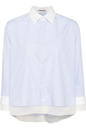 UNDERCOVER Camisa con rayas estampadas