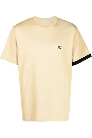 Helmut Lang Playera con motivo Slant Logo