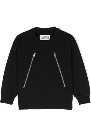 Maison Margiela Sudadera con costura del logo
