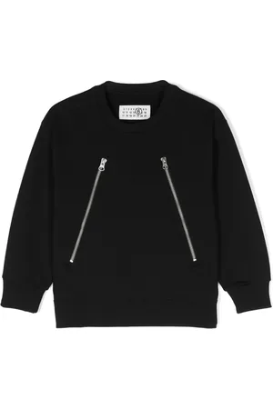 Maison Margiela Sudadera con costura del logo