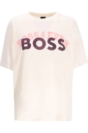 HUGO BOSS Playera con logo estampado