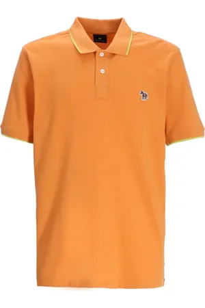 Paul Smith Playera tipo polo con parche del logo