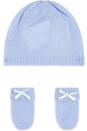 G.H. Hurt&Son Kids Set de manoplas y gorro de cachemira