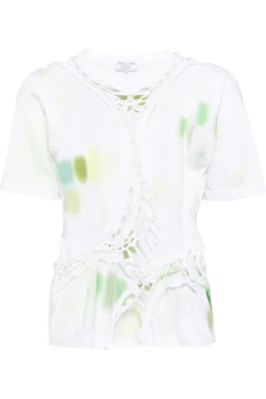 Collina Strada Playera con estampado Lime Starbust