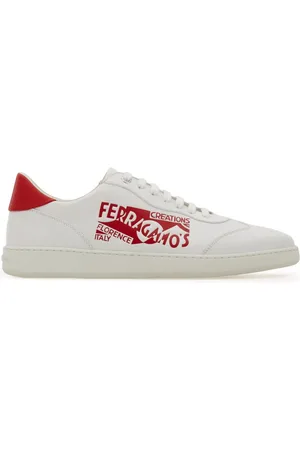 Salvatore Ferragamo Tenis con logo Venna