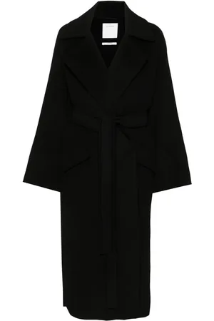 Sportmax Abrigo largo con cinturón