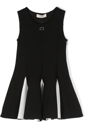 Twin-Set Vestido con placa del logo