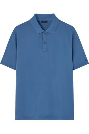 Paul & Shark Playera tipo polo con diseño teñido