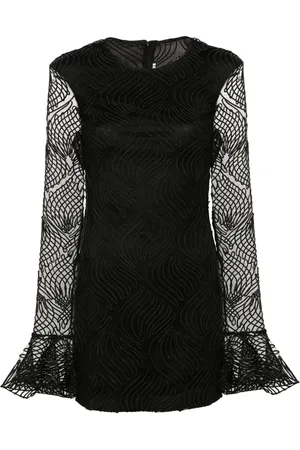 ROTATE Vestido corto con volantes