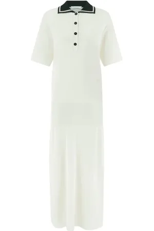 Salvatore Ferragamo Vestido camisero estilo playera tipo polo