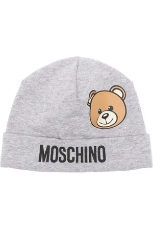 Moschino Gorro con motivo Teddy Bear