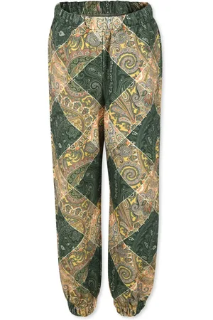 Etro Pantalones con estampado de cachemira