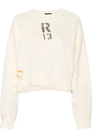 R13 Sudadera corta
