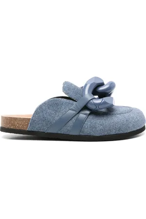 J.W.Anderson Slippers con detalle de cadena