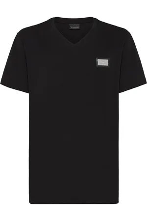 BILLIONAIRE Playera con placa del logo
