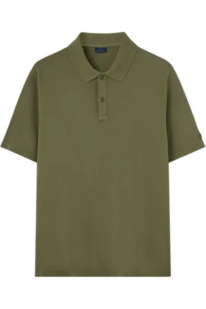 Paul & Shark Playera tipo polo con diseño teñido