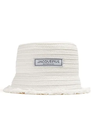 Jacquemus Gorro de pescador de rafia