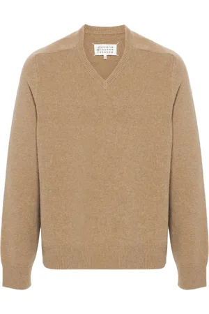 Maison Margiela Suéter con cuello en V