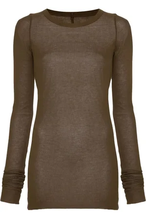 Rick Owens Playera Rib LS T