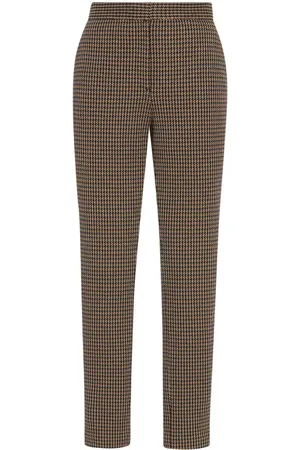ROSETTA GETTY Pantalones skinny con motivo pied de poule