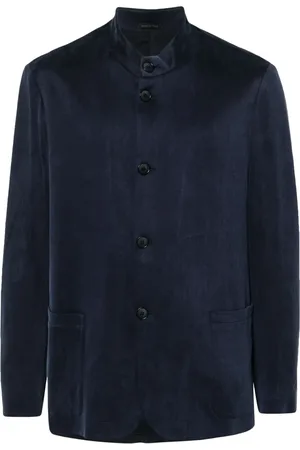 Giorgio Armani Blazer con botones y cuello mao
