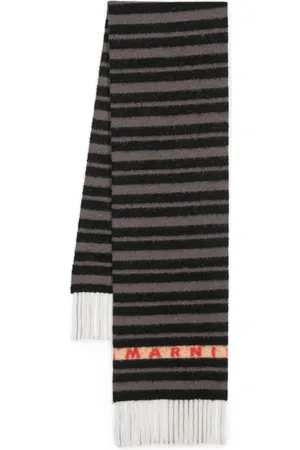 Marni Mascada con estampado de rayas