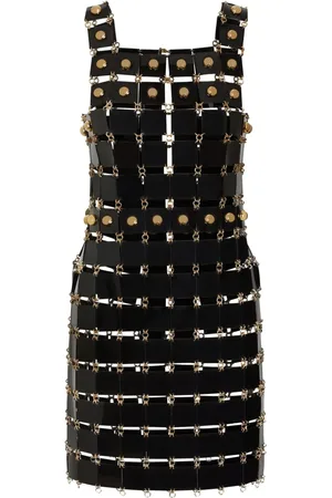 Paco rabanne Vestido corto con apliques