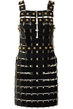 Paco rabanne Vestido corto con apliques