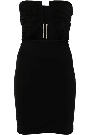 Rick Owens Vestido corto Jersey Prong