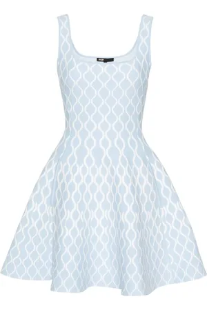 Maje Vestido midi con motivo en jacquard