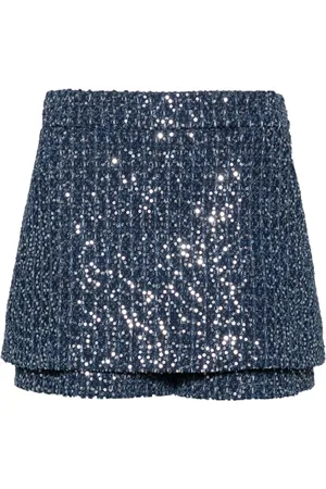 Maje Shorts con lentejuelas