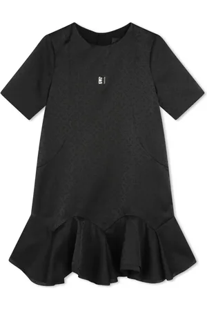 Givenchy Vestido estilo playera con logo en jacquard